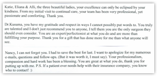 plastic surgery testimonials fort lauderdale